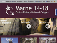 Tablet Screenshot of marne14-18.fr